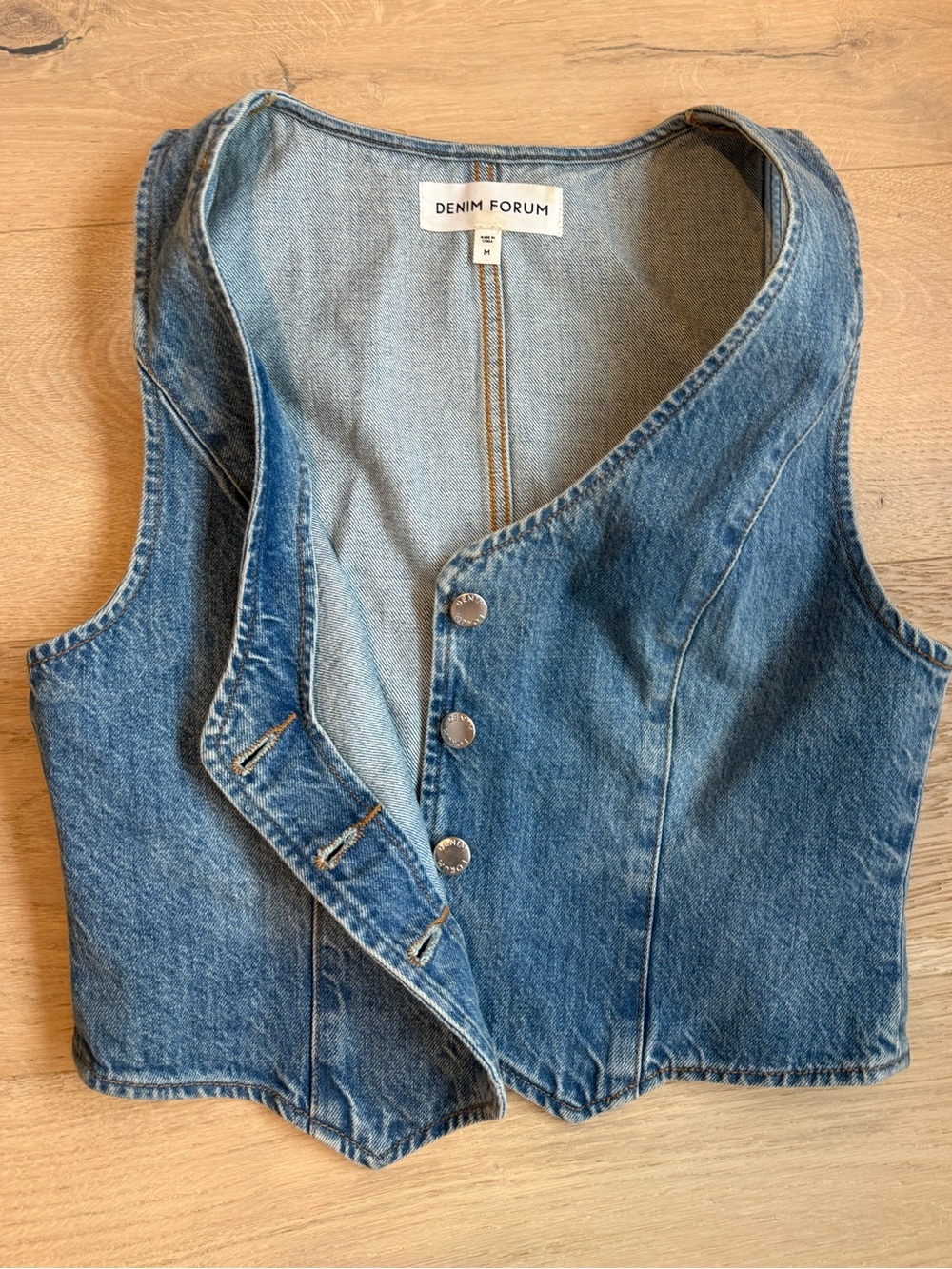Denim Forum Jean vest